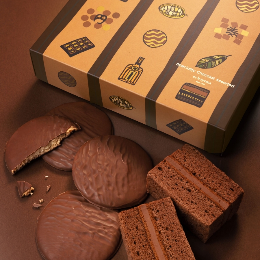 SPECIALITY CHOCOLAT ASSORTED（S）奏&円アソートBOX パティシエ エス
