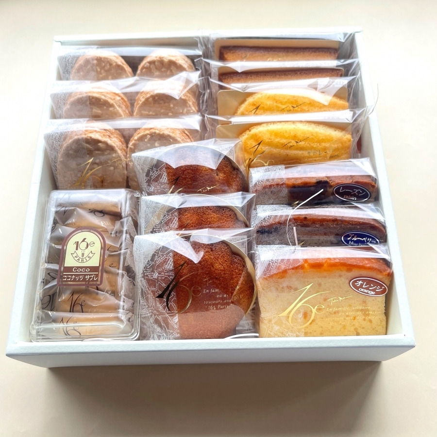 焼菓子詰合せ フランス菓子16区 オンラインショップ
