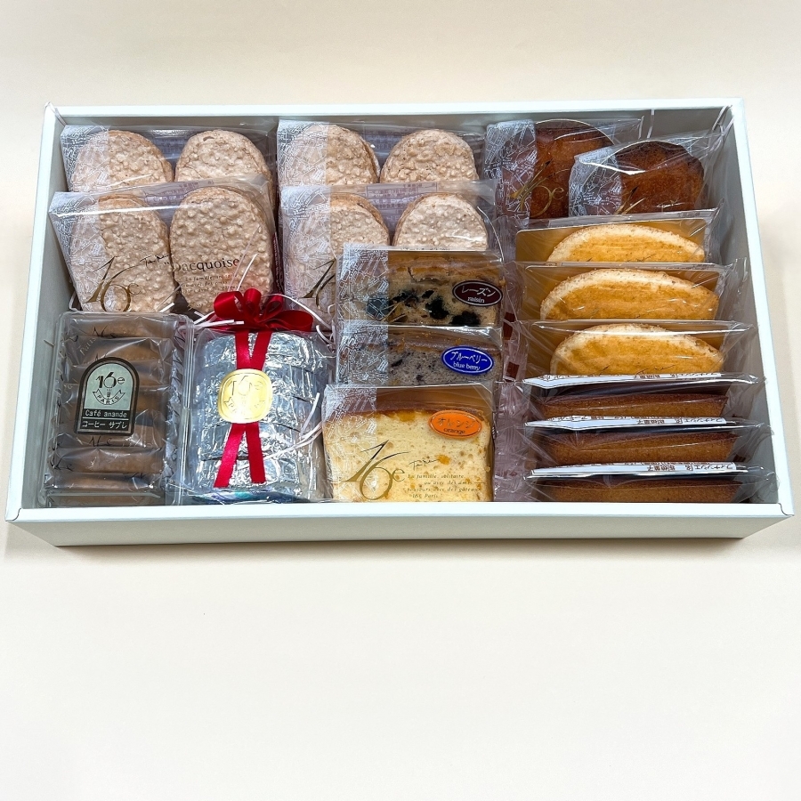 【フランス購入】フランスのお菓子詰め合わせ 焼菓子詰合せ フランス菓子16区 オンラインショップ