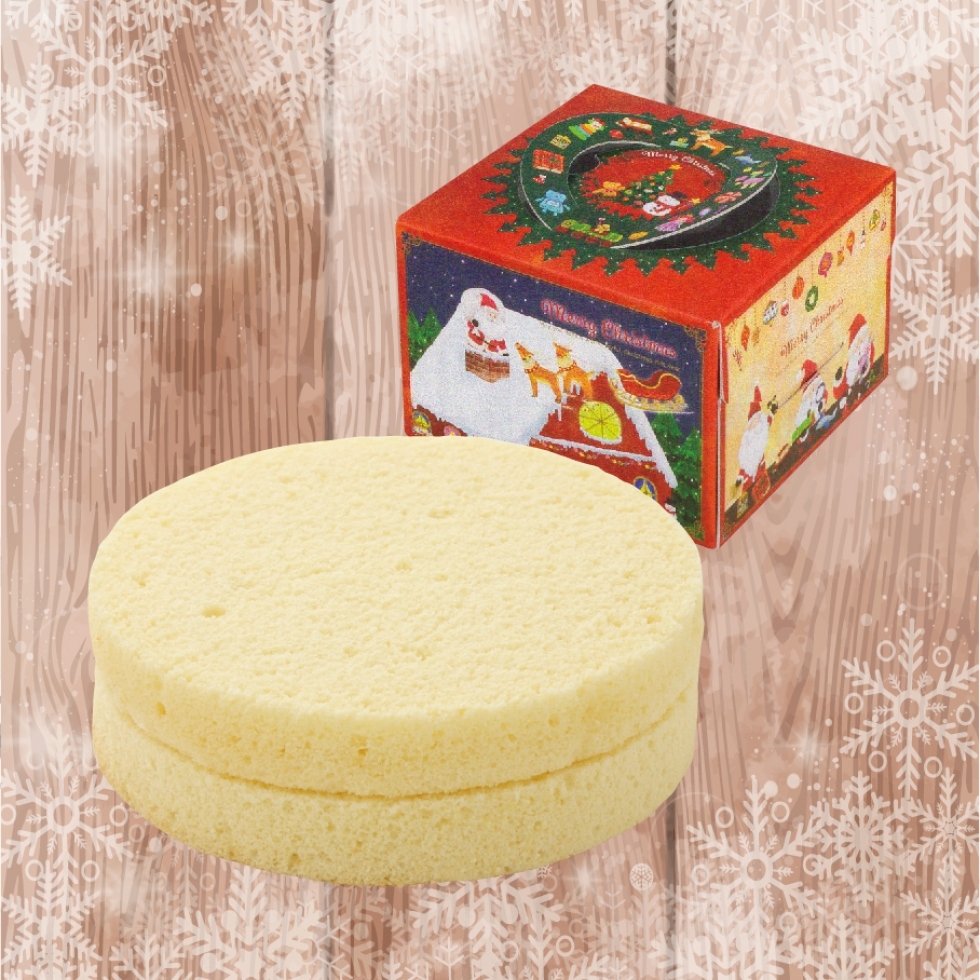 �yXmas�z����P�[�L�p�X�|���W�i�X�|���W�Ɣ��̂݁j