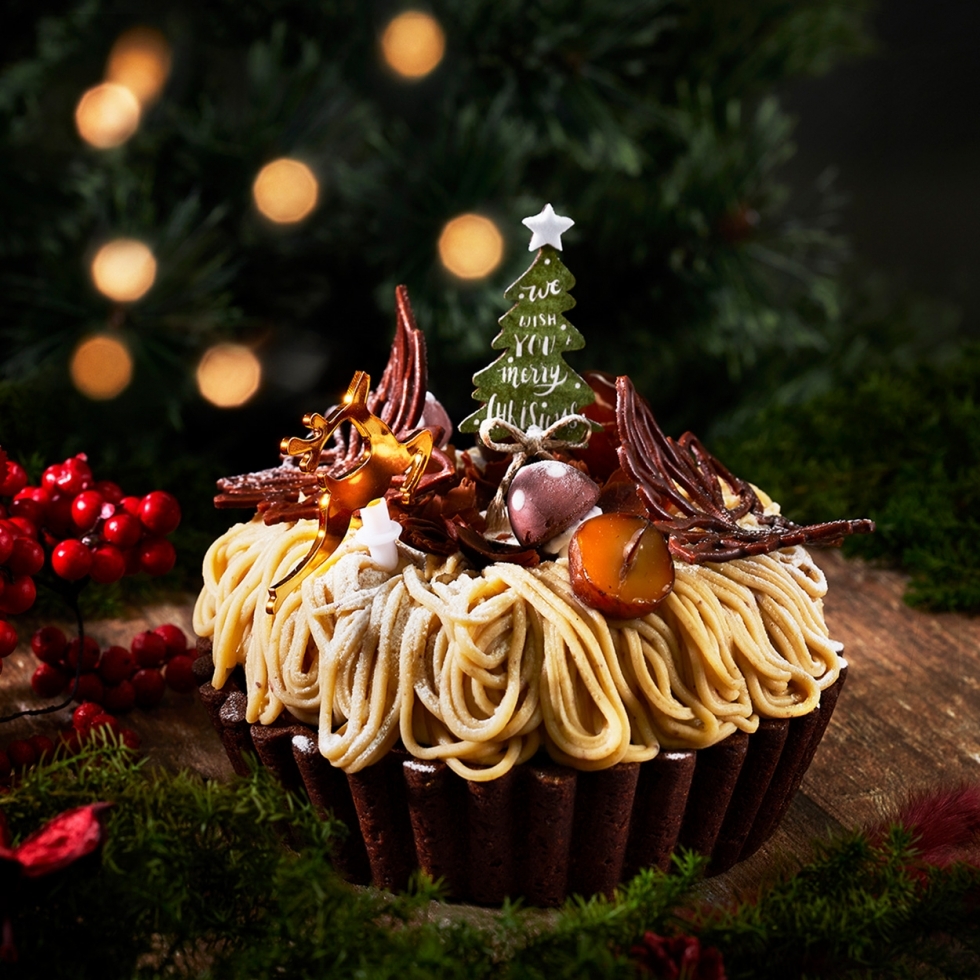 【X'mas限定】【予約限定】<br />森のモンブランタルト