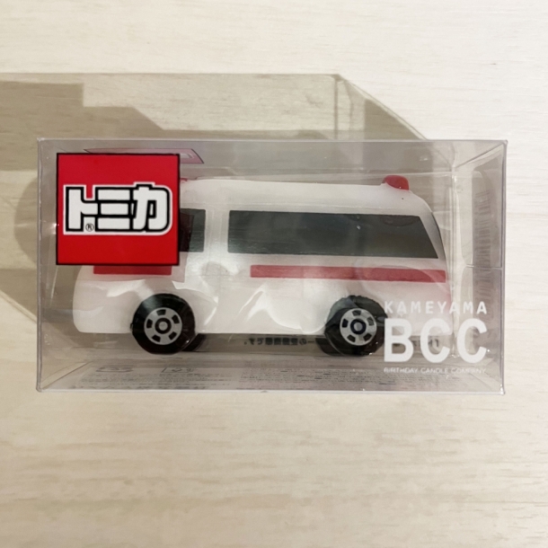 トミカキャンドル救急車 パティスリーシトロン 