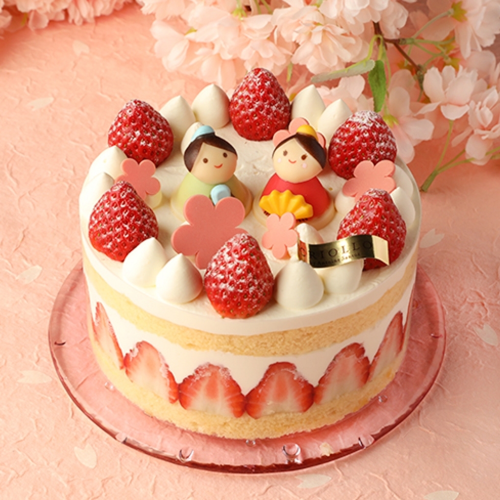 【季節限定】Short Cake(ショートケーキ)ひなまつり