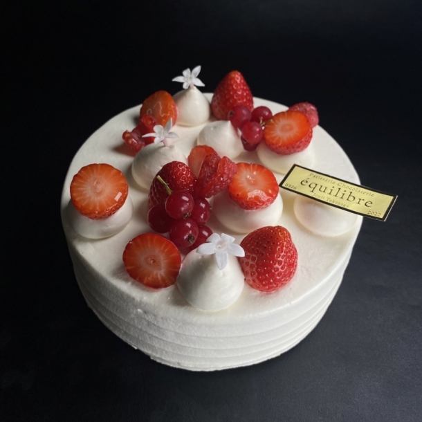 苺のショートケーキ（アルコールなし） エキリーブル