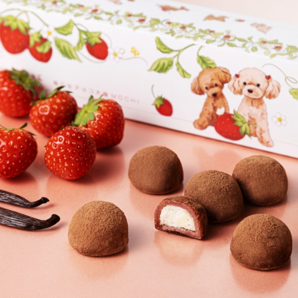 ごほうび 苺の生チョコ大福 MOCHI パティシエ エス コヤマ