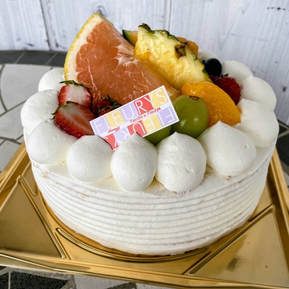 フルーツのデコレーション