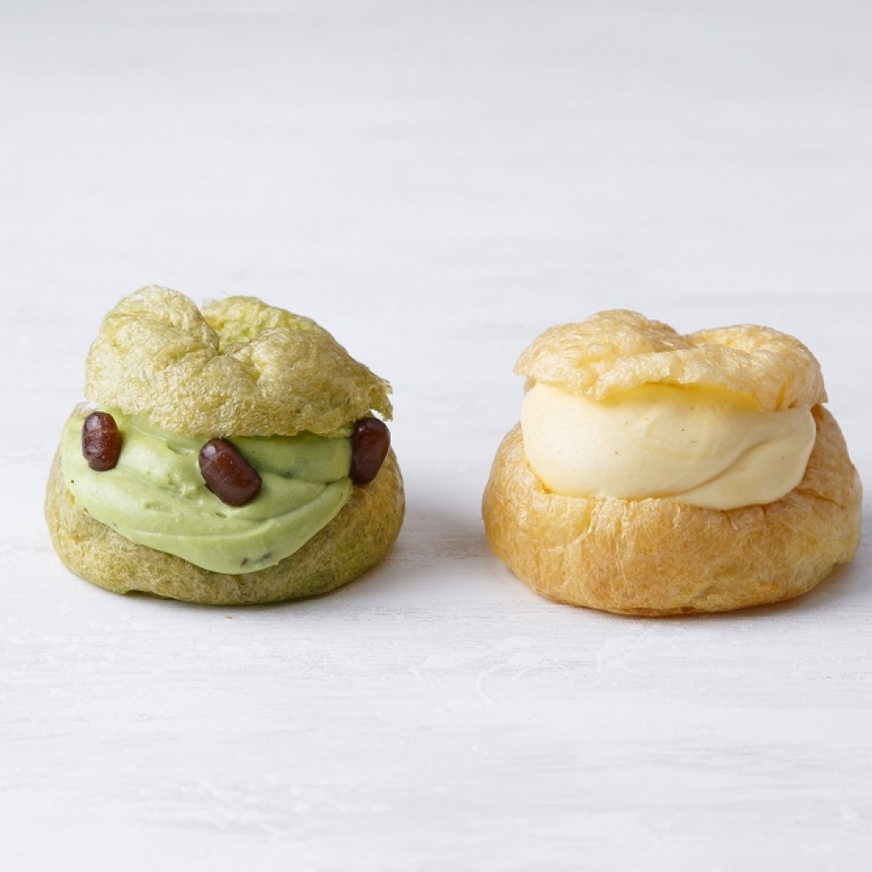 絹ごしシュークリーム