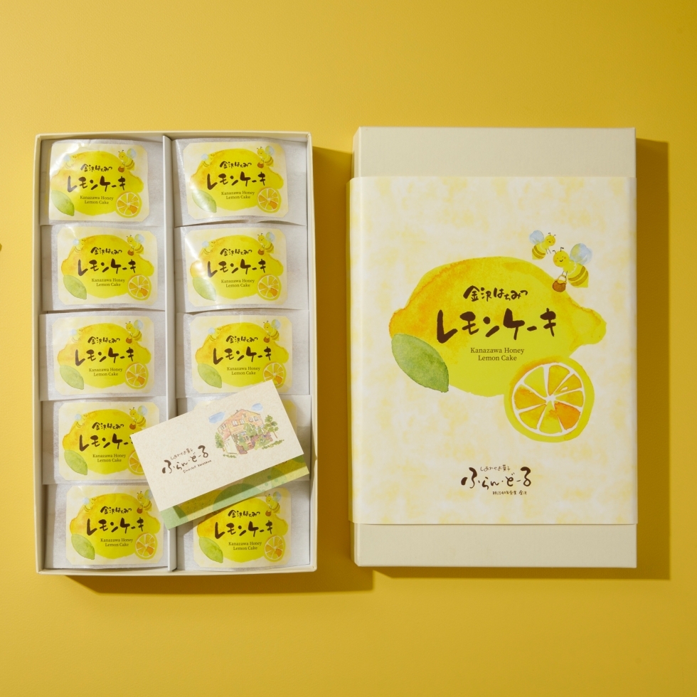 金沢はちみつのレモンケーキ 10個入
