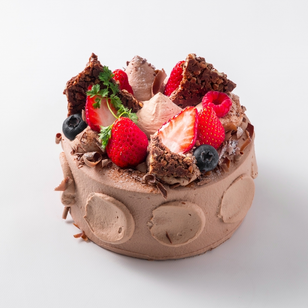 チョコ生クリームデコレーション(クラシカル)
