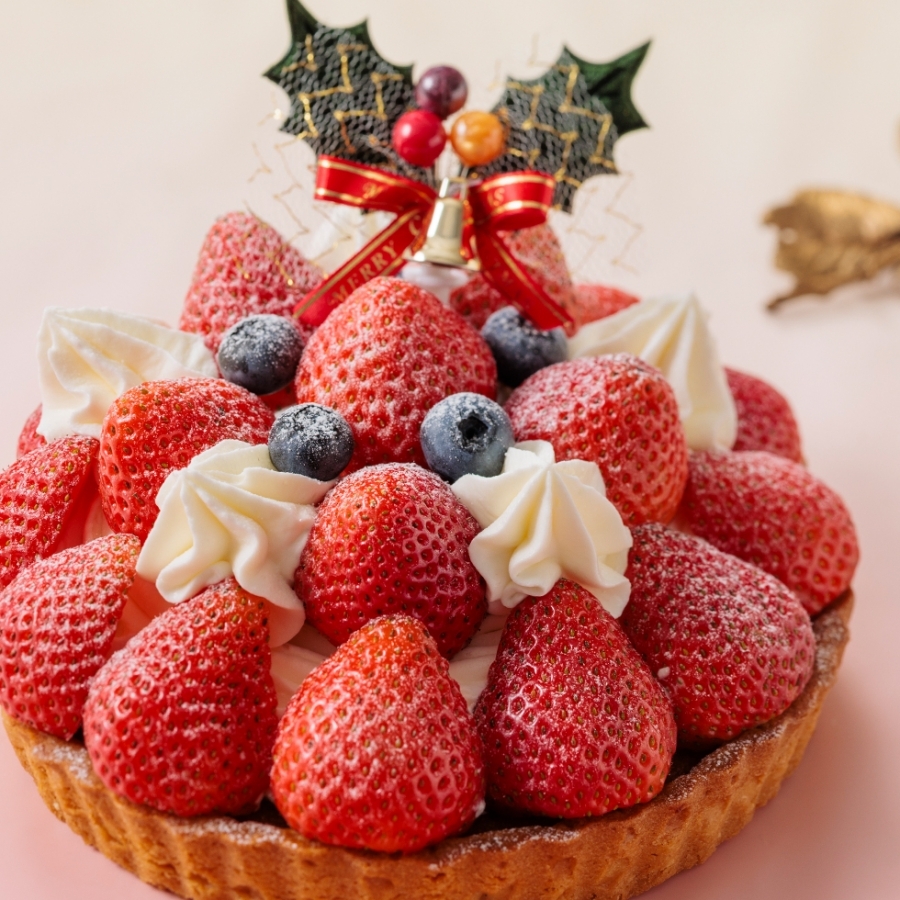 クリスマス☆トナカイタルト クリスマスルージュタルト 白十字