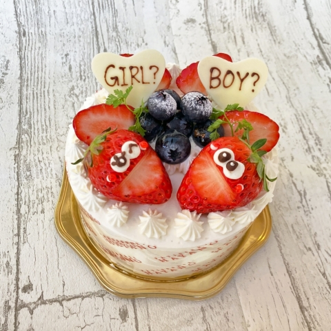 �W�F���_�[���r�[���P�[�L�i�������̊�j4���T�C�Y