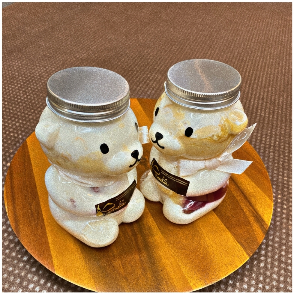くまじゅ♪(ボトル缶ケーキ)