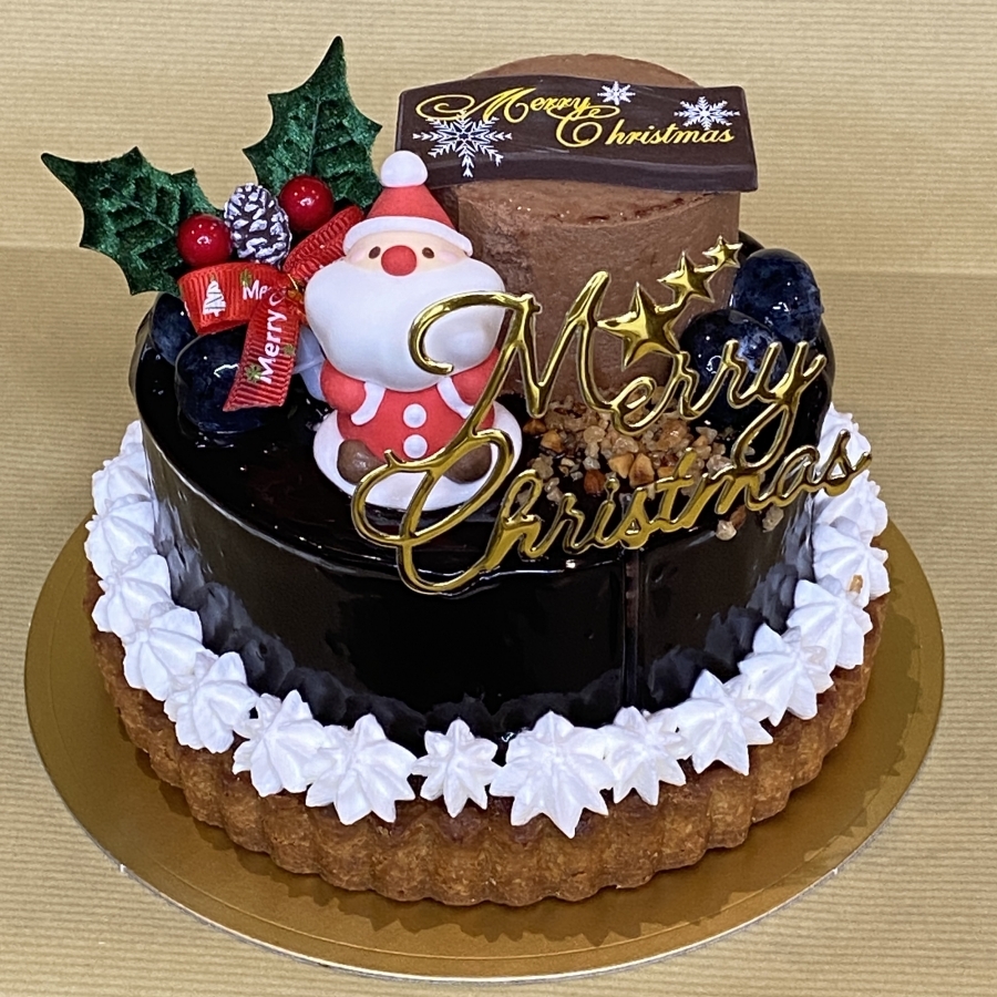 クリスマス☆うさぎタルト Xmas☆ちょこのタルト パティスリージュメル