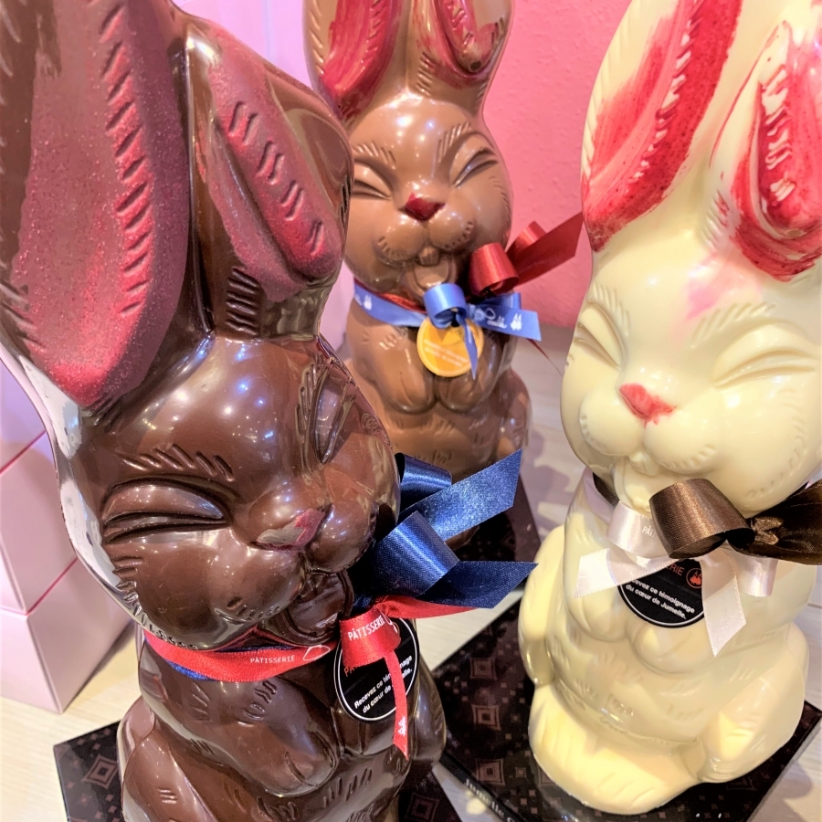 Lovelyチョコ うさぎ 特大サイズ パティスリージュメル