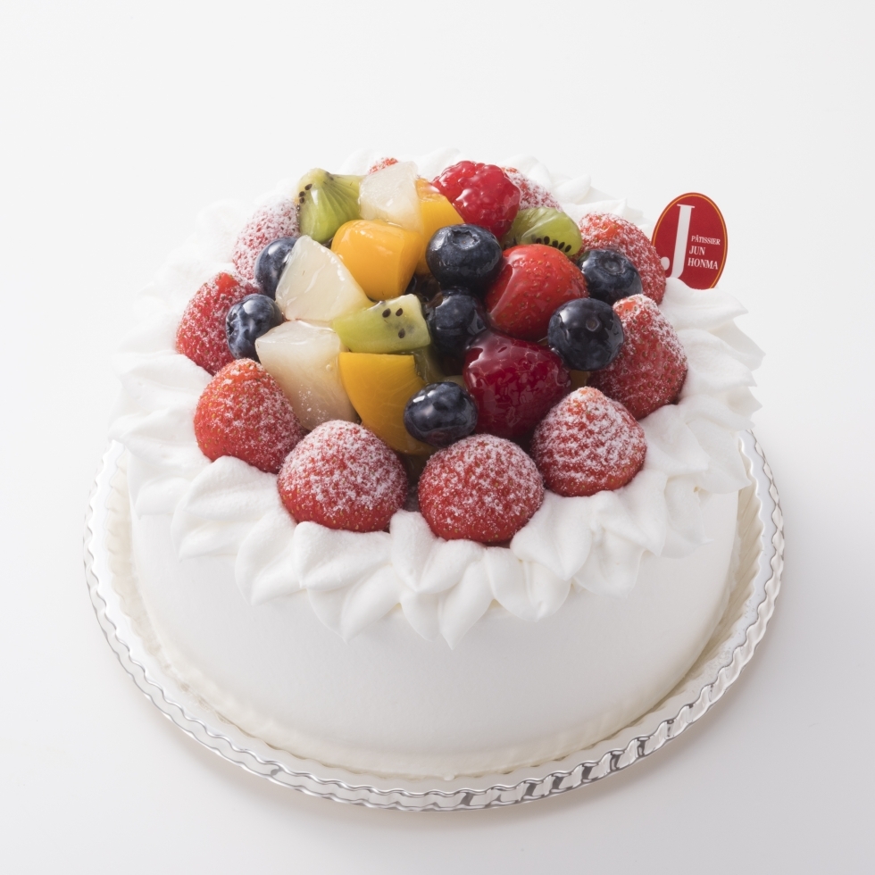 ショートケーキフルーツ盛り