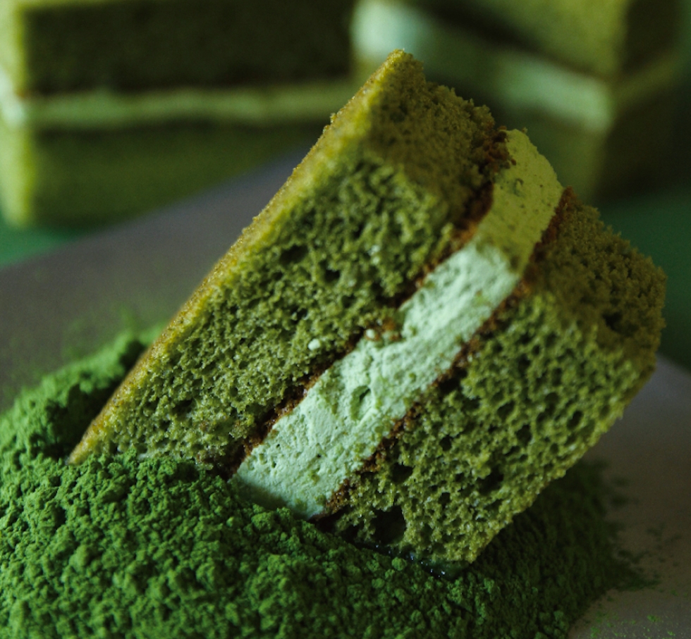 玉露抹茶のチョコサンド