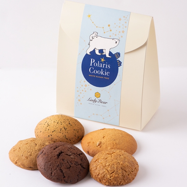 こぐまのポラリスクッキー5種セット 白砂糖不使用 Ladybear オンラインショップ