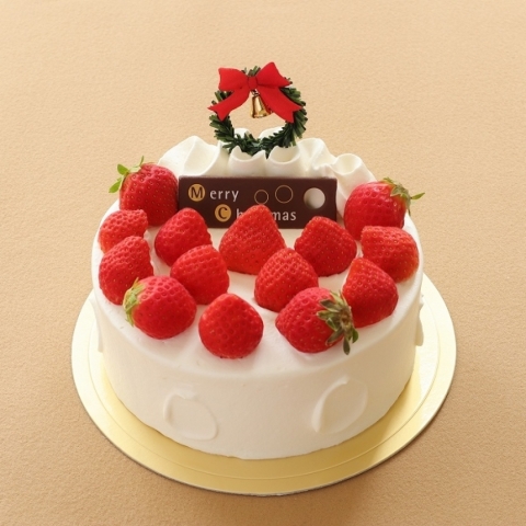【店頭クリスマスケーキ】苺のホワイトクリスマス