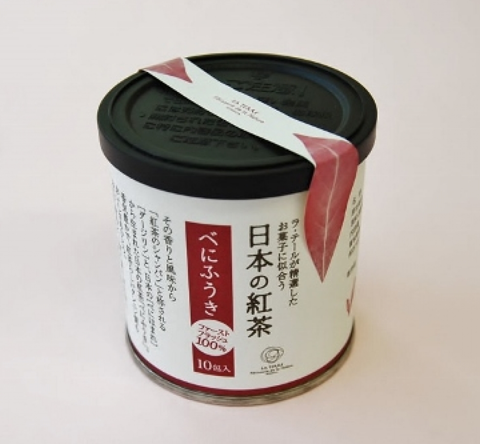 【日本の紅茶】「べにふうき」ティーバッグ10個缶入