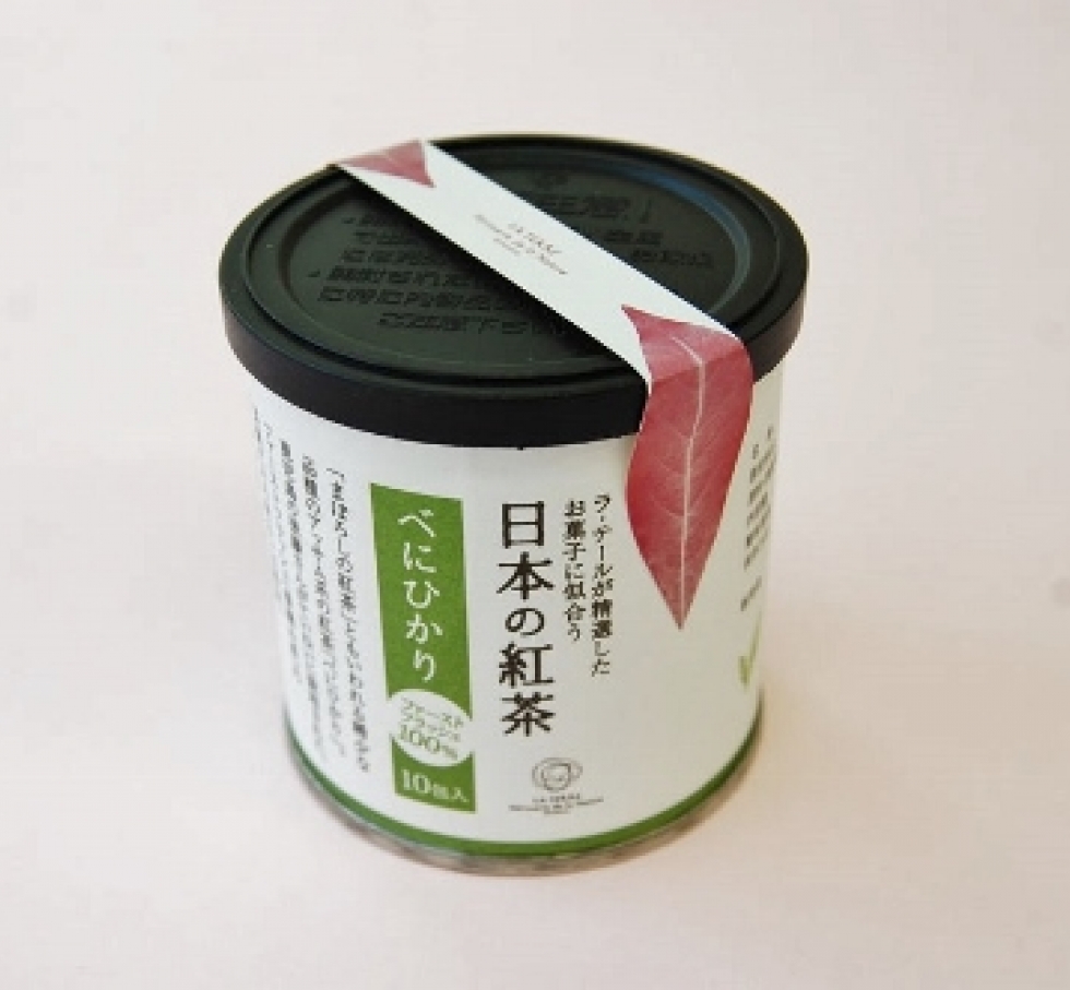 【日本の紅茶】「べにひかり」ティーバッグ10個缶入