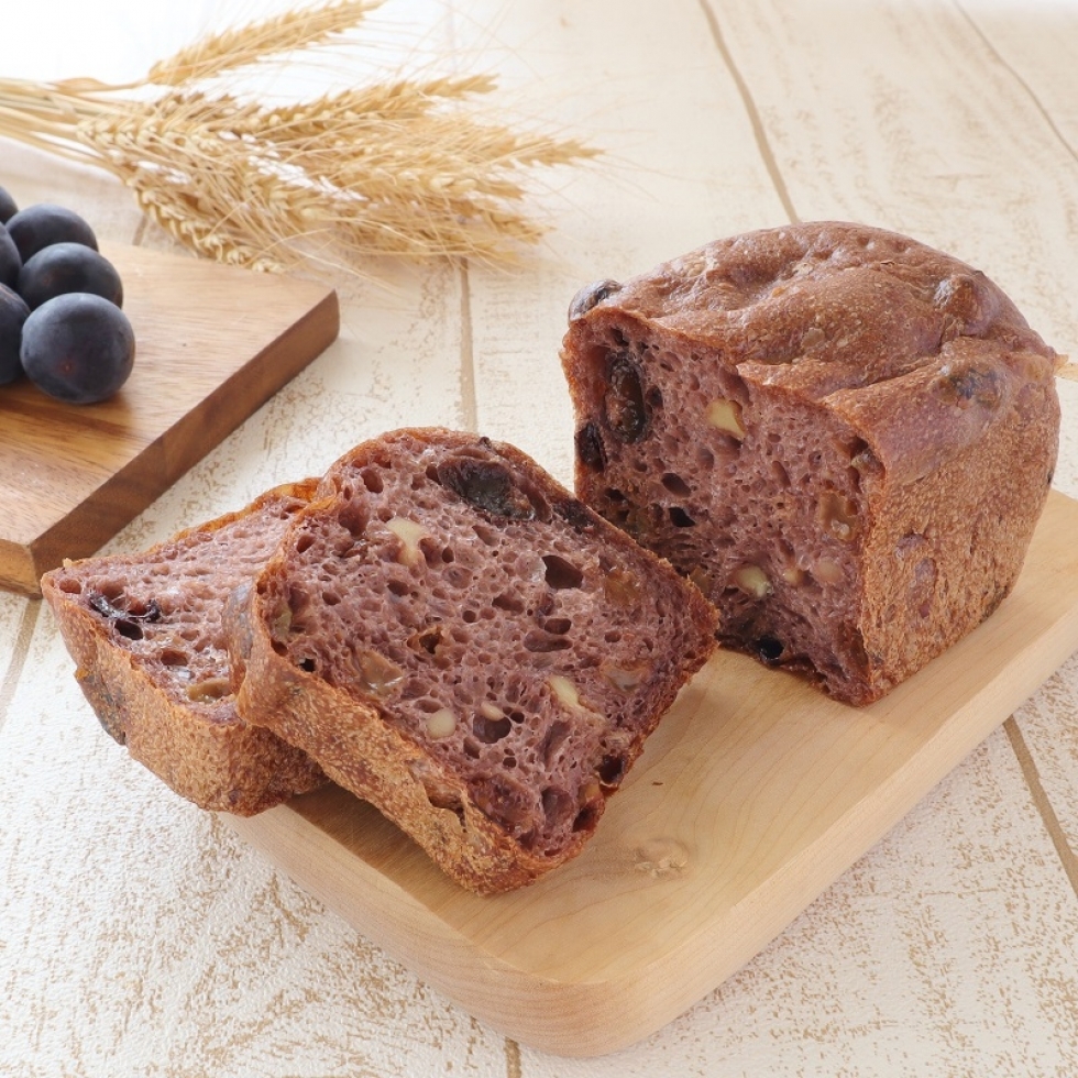【週末限定】葡萄づくしのぷるぷるミニ食パン