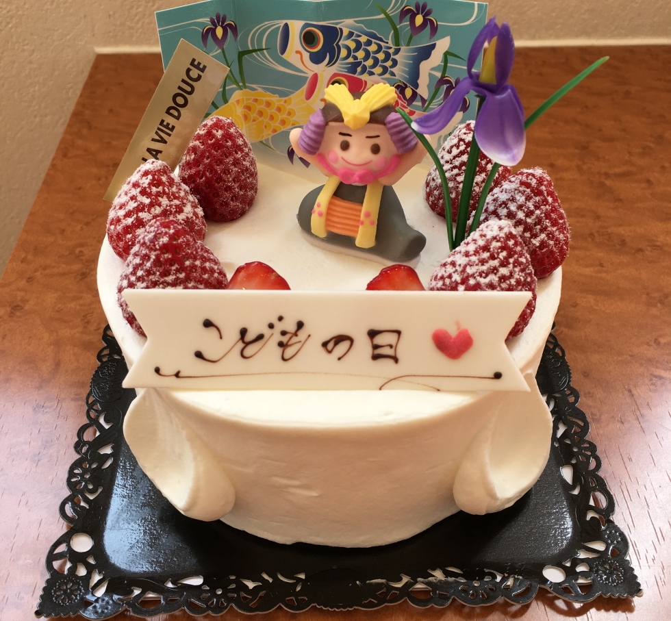 こどもの日ショートケーキ