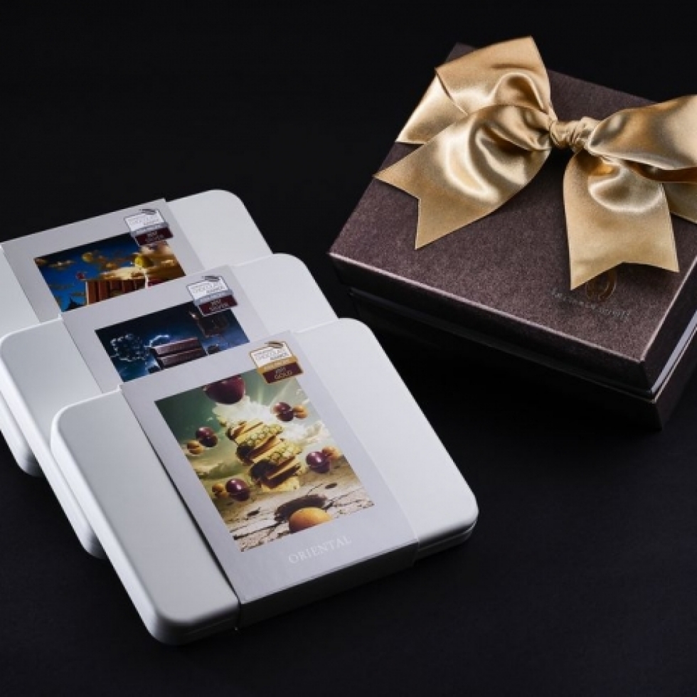 タブレットショコラ3缶入り<br>Tablette de Chocolat3