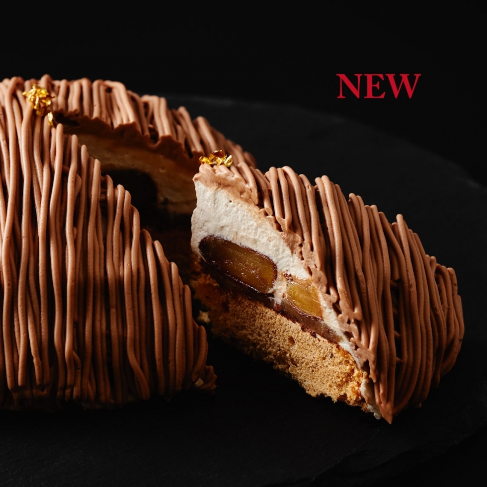 モンブラン オ ショコラ<br>Mont-blanc au Chocolat