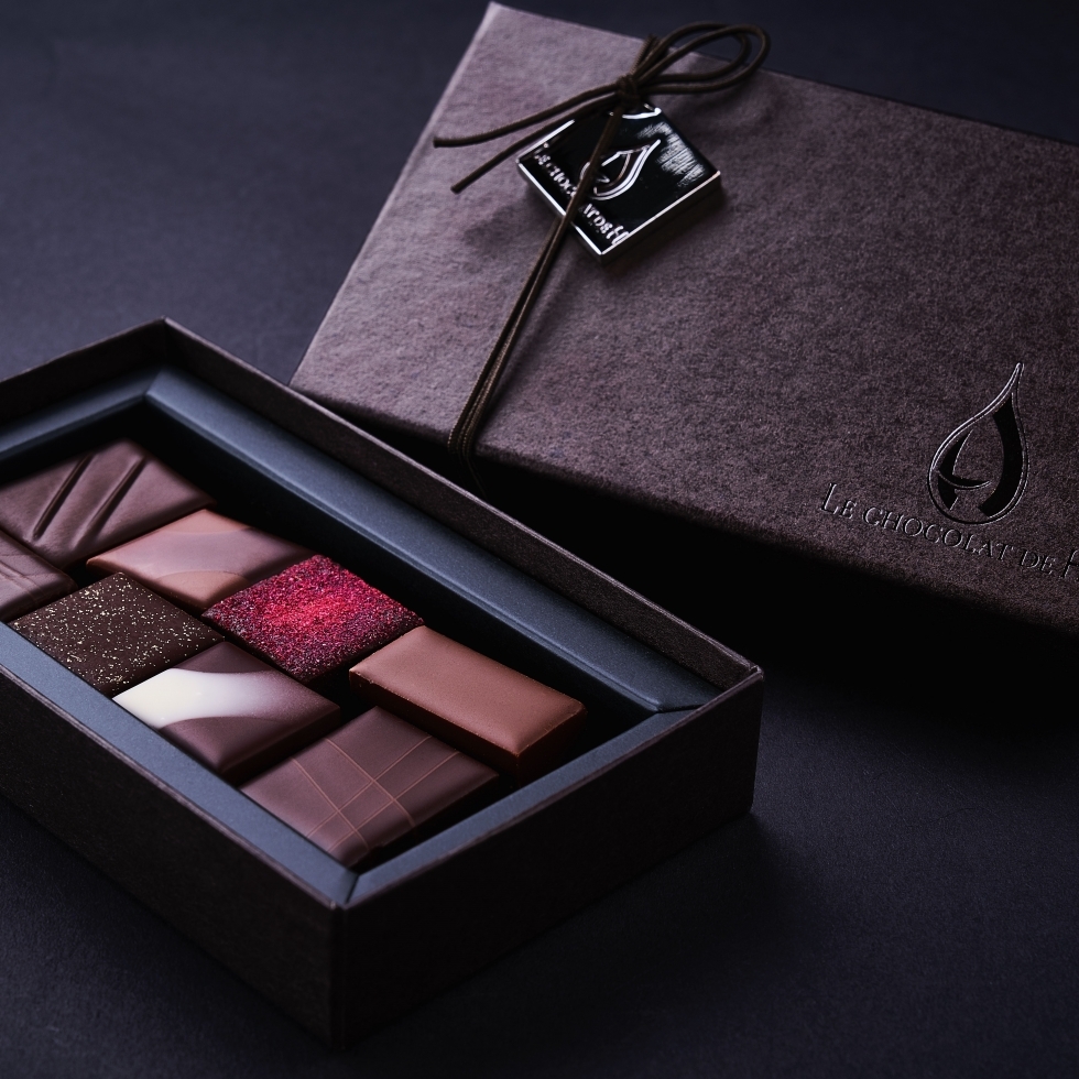コフレ ドゥ ショコラ8粒入り<br>Coffret de chocolat 8 pieces