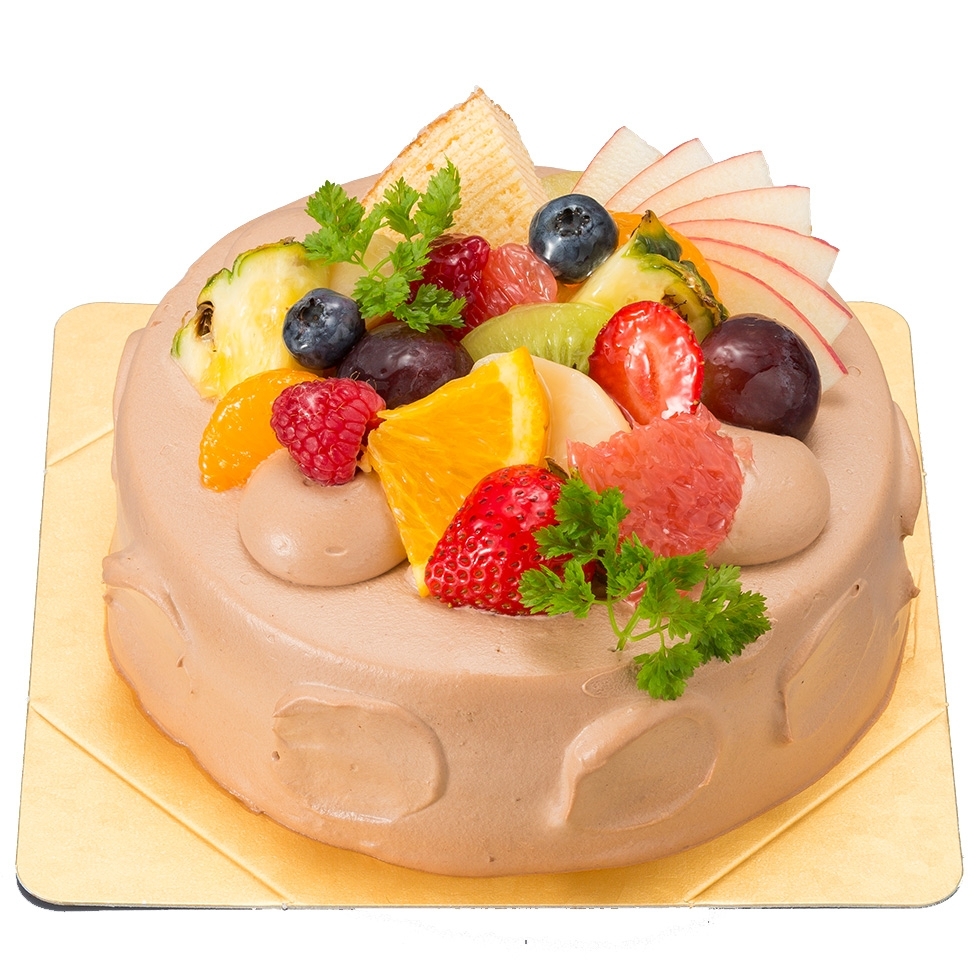 チョコのフルーツデコレーション 12cm〜18cm
