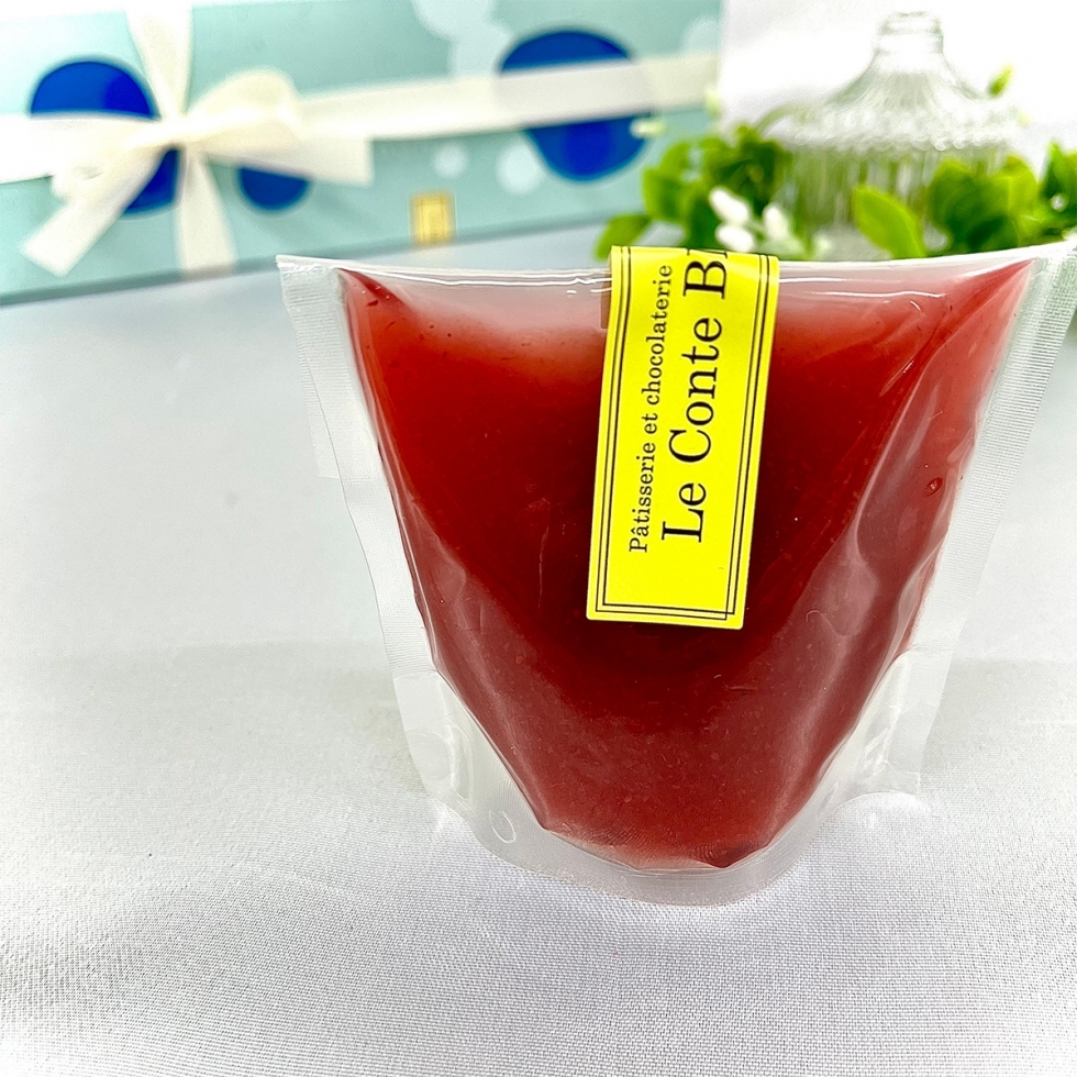 自家製フルーツゼリー ラズベリー