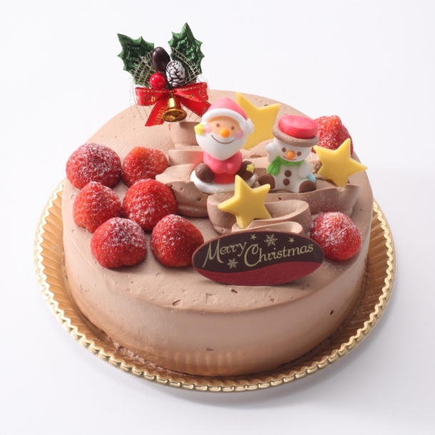 クリスマスデコレーションチョコ生クリーム ル ピノー