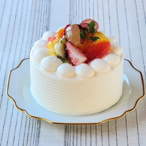 �t���[�c�̃P�[�L(�X���󂯎��)
