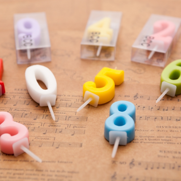 ナンバーキャンドル ルーヴネット