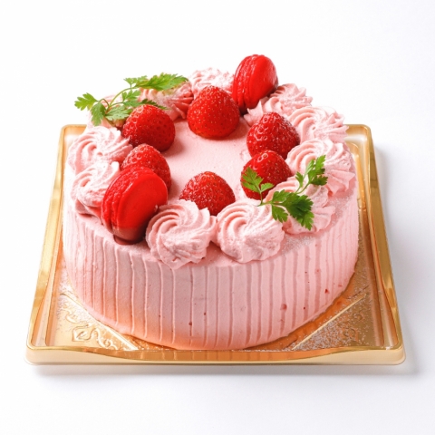 いちごのクリームショート