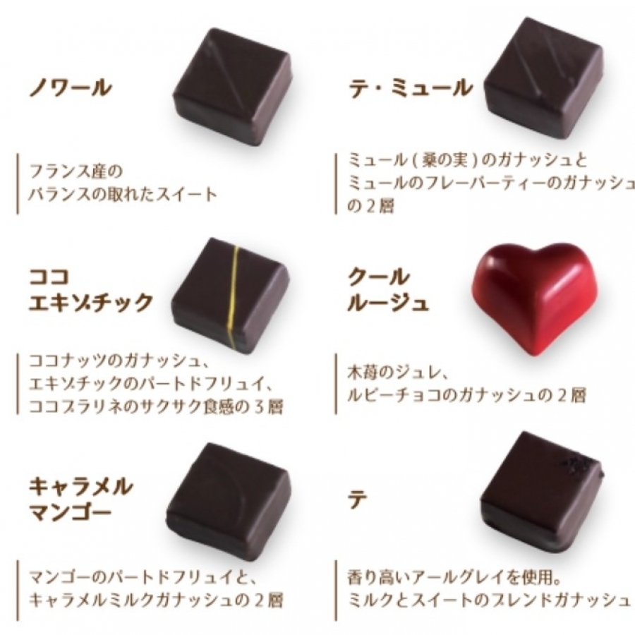 ショコラ12個入 メゾンドゥース