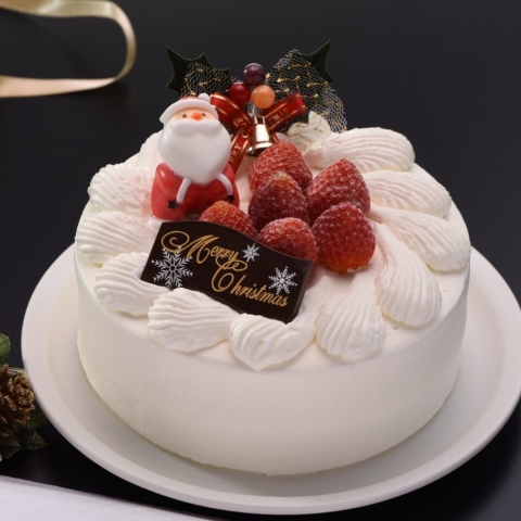 【クリスマス】生クリームデコレーションケーキ
