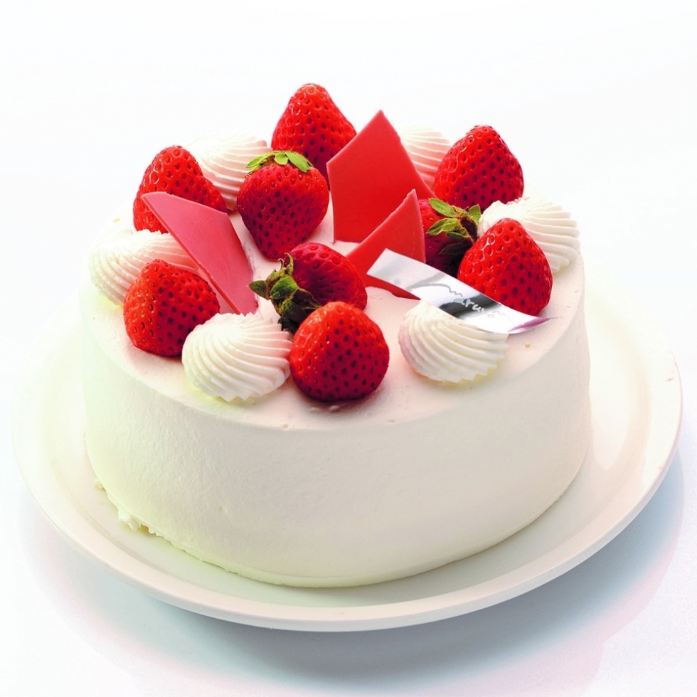 いちごのデコレーションケーキ