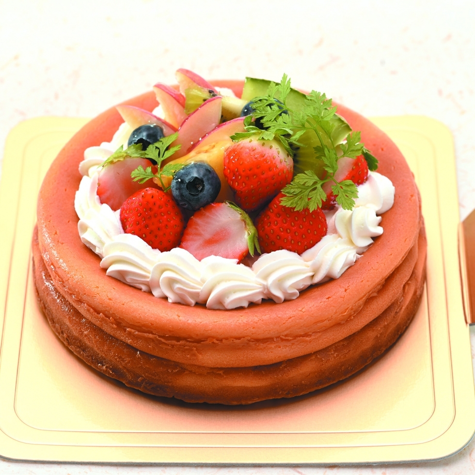 ベークドチーズケーキ(フルーツ有)