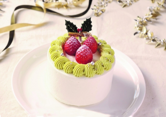 【クリスマス】クリスマスリースケーキ