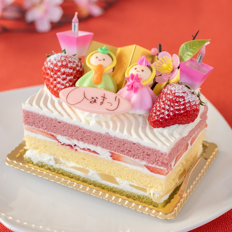 �ЂȃP�[�L�i8�p�~12�p�j