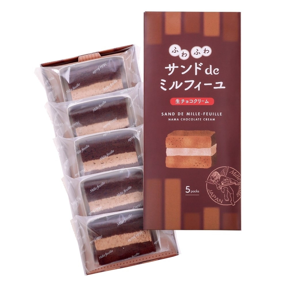 サンドdeミルフィーユ〜生チョコクリーム〜5個入り
