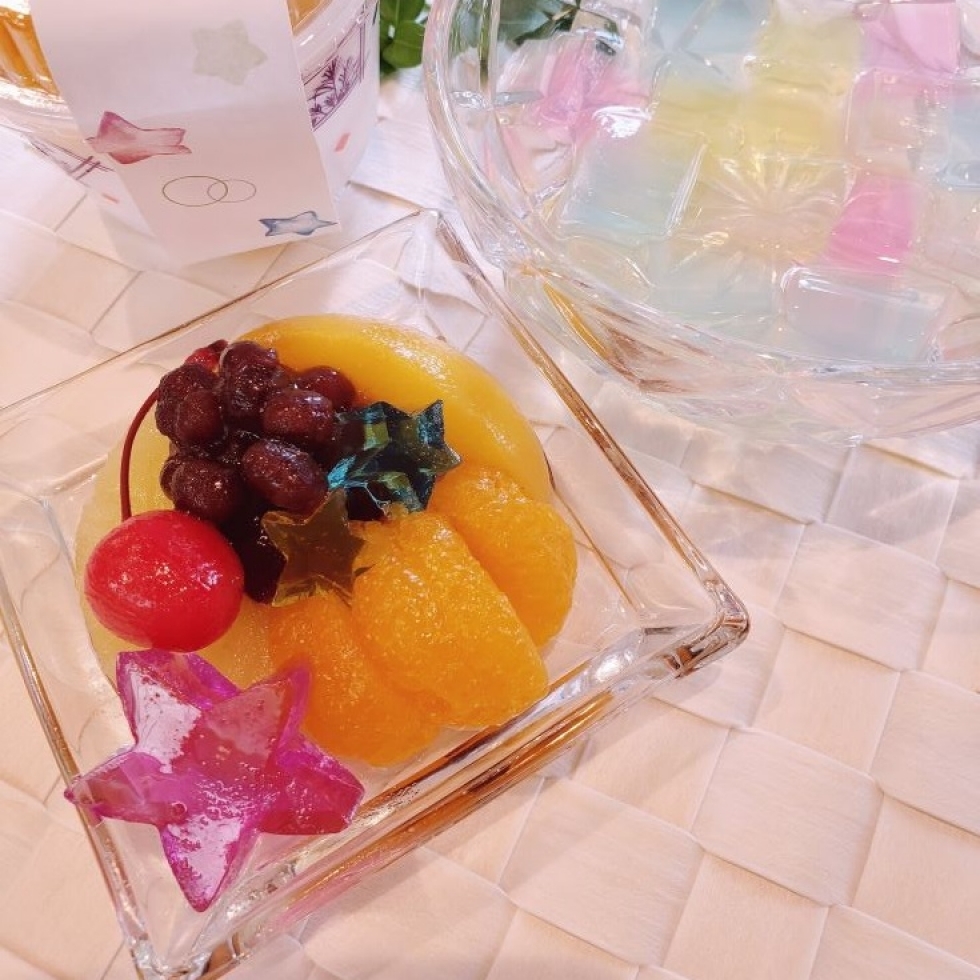 七夕あんみつ