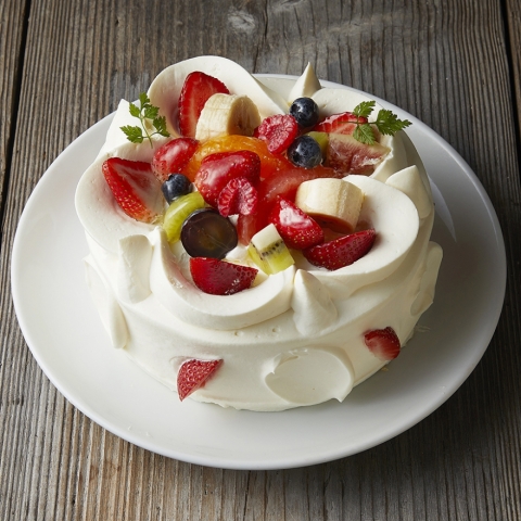 NS �G�߂̃t���[�c�̃f�R���[�V�����P�[�L