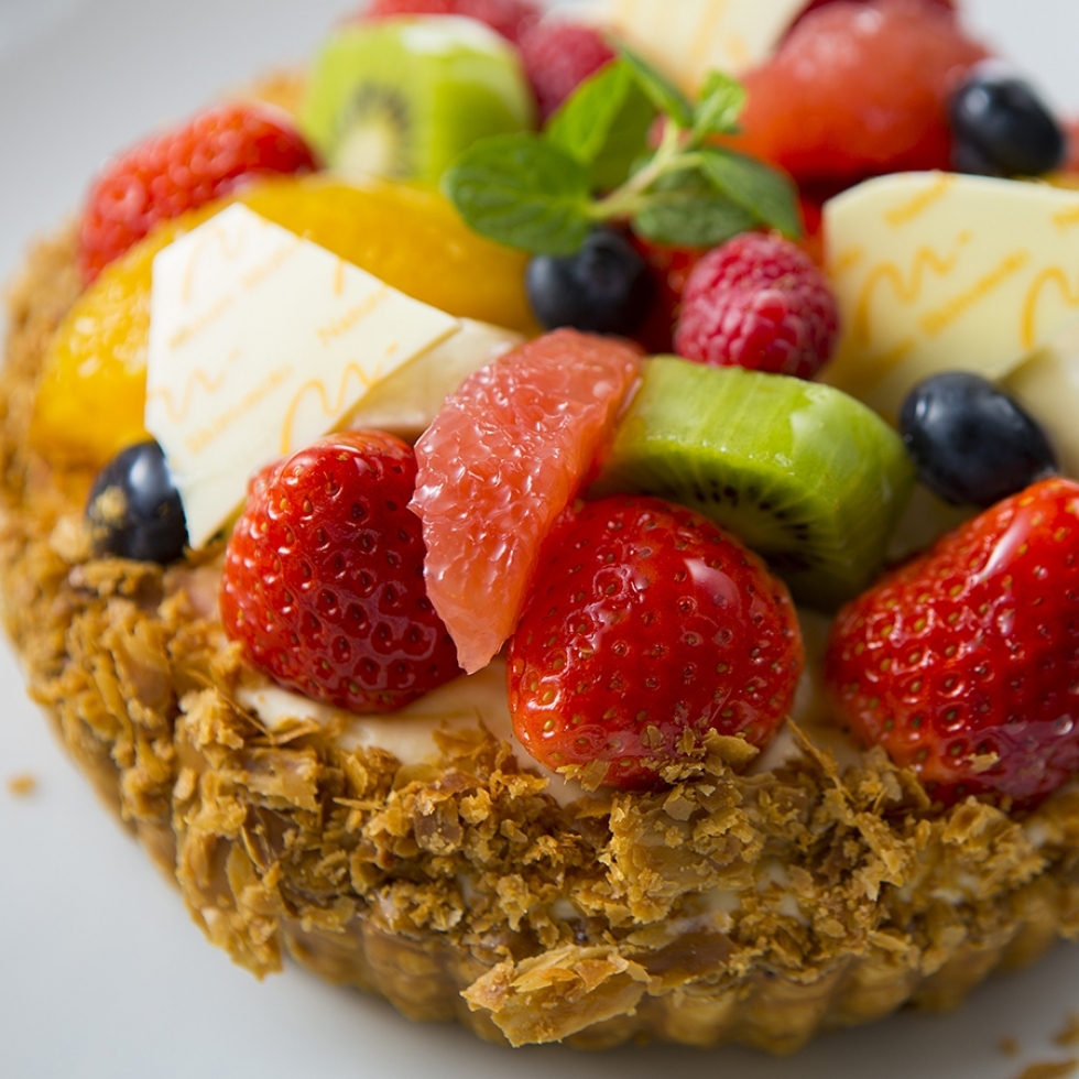 NS �G�߂̃t���[�c�p�C�f�R���[�V�����P�[�L