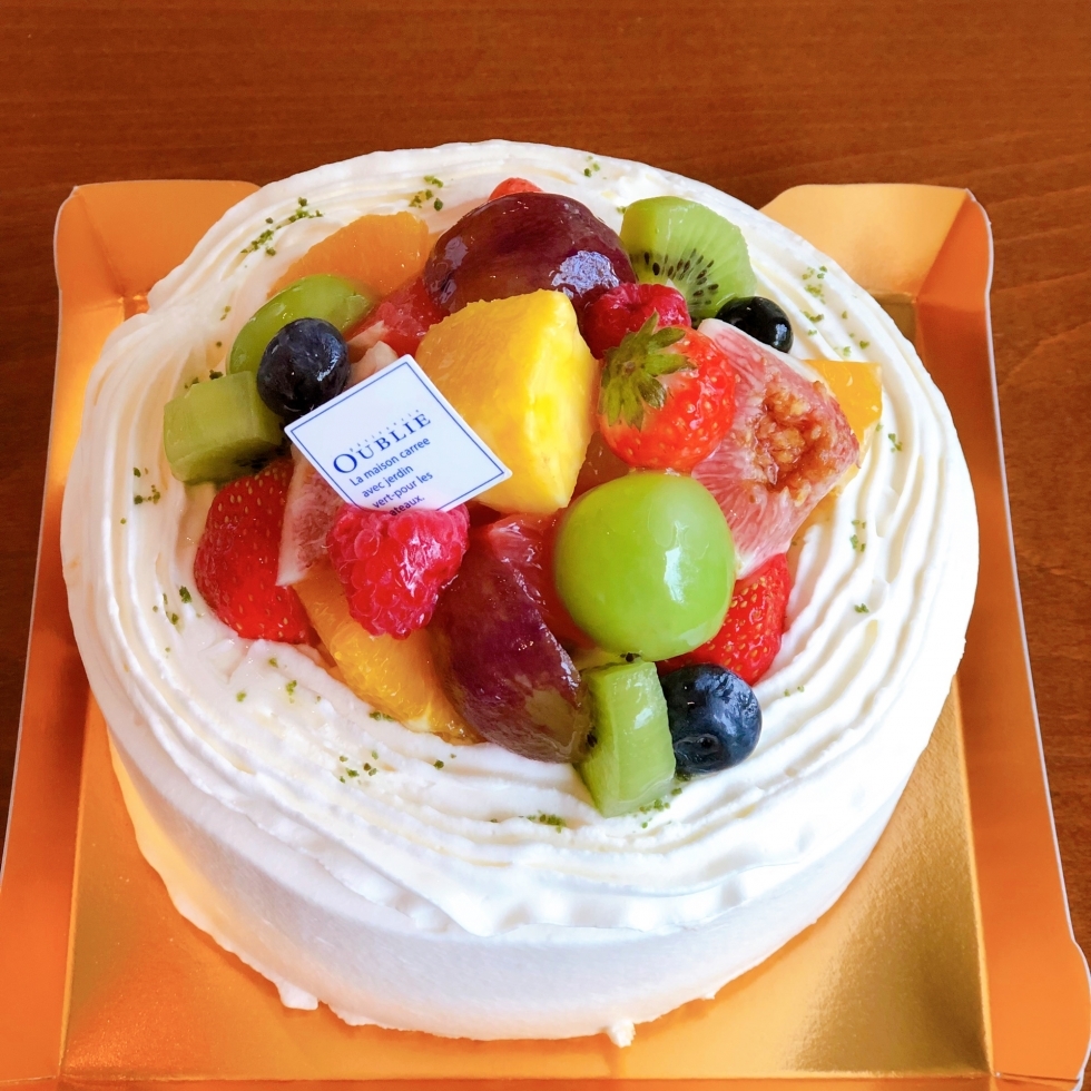 生クリームデコレーション