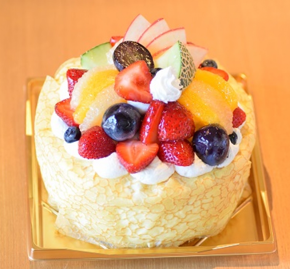 クレープスペシャルデコレーション