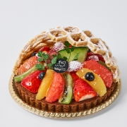 希少 カルティエ メゾン ケーキ フルーツ皿 豪華 キラキラゴールド ブラック 9.jpg