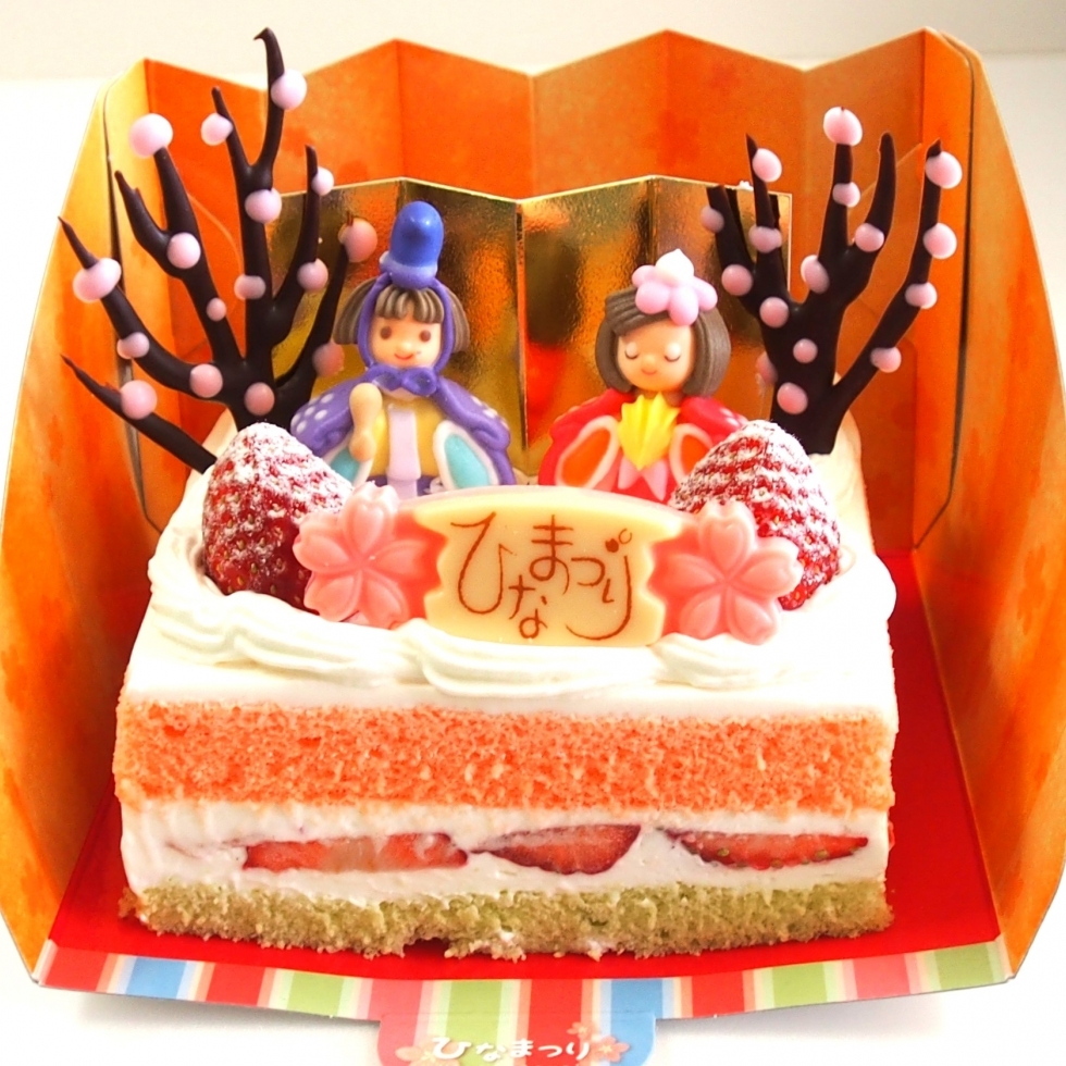 ひな祭りケーキ