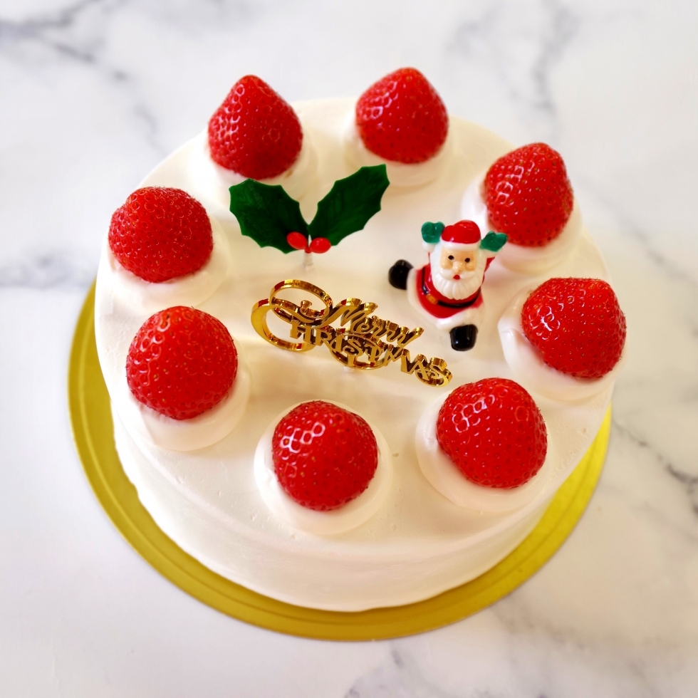 Xmas生クリームデコレーション